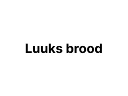 Logo - Luuks brood